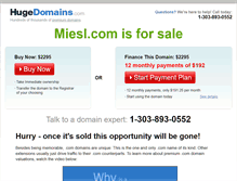 Tablet Screenshot of miesl.com